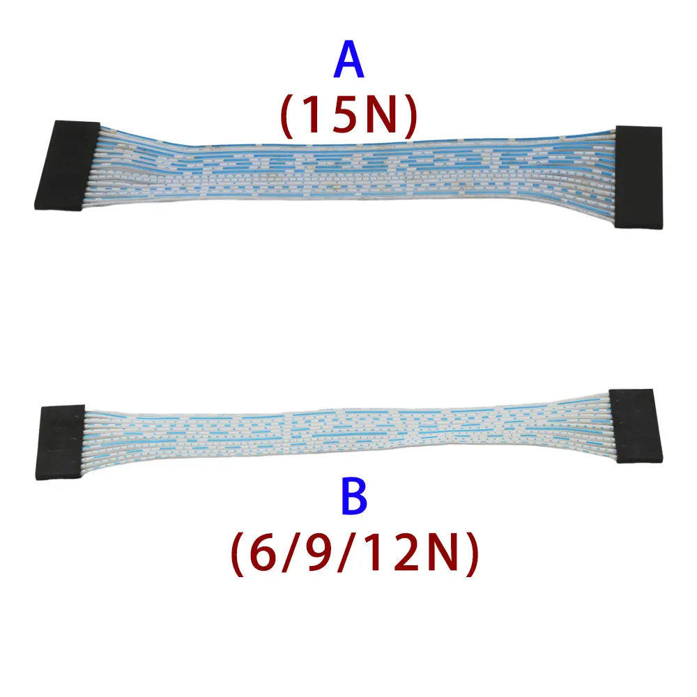 Computer Embroidery Machine Accessories 12Pin 15Pin Cable Thread Detection And Alarm Board Data Line Wire