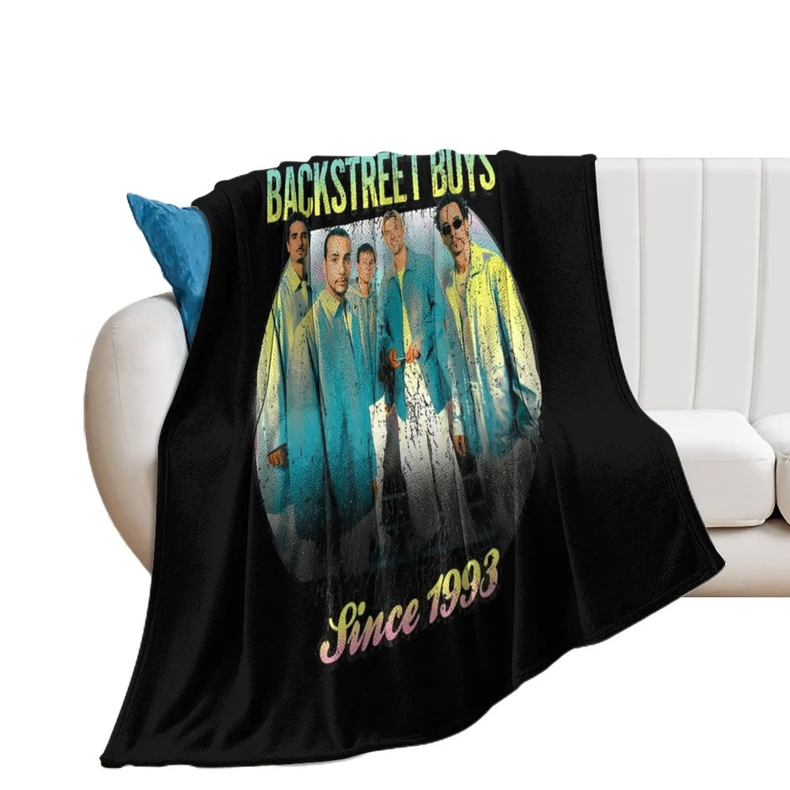 Live show and Band Essential T-Shirt Throw Blanket Single Decorative Beds Blankets