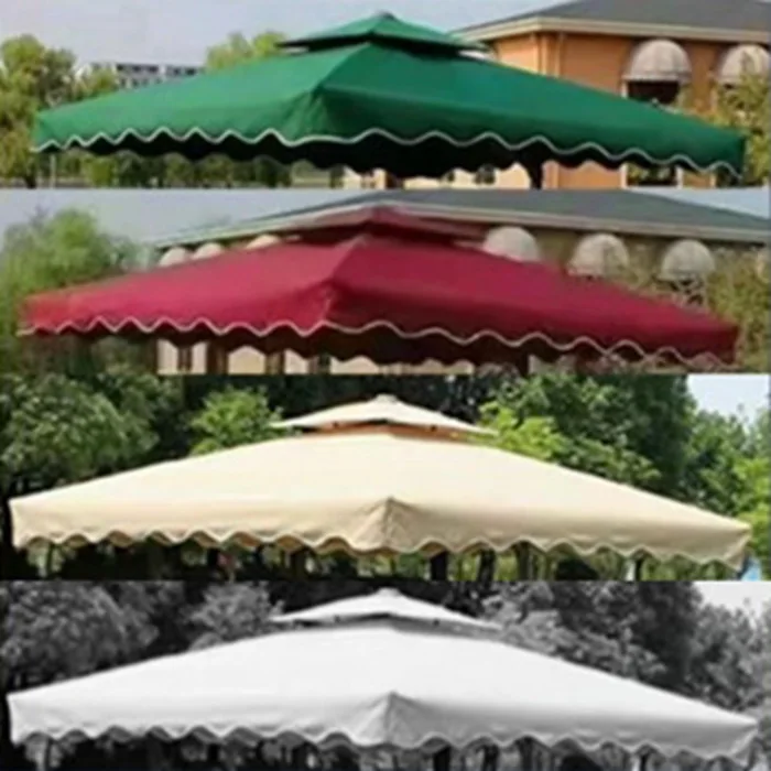 Umbrella cloth Outdoor sunshade rainproof wrench umbrella UV protection sun protection waterproof courtyard side hanging umbrell