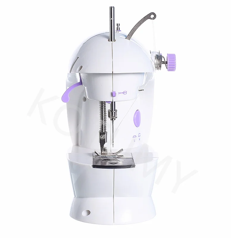 Fully Automatic Mini Electric Sewing Machine With Light Portable Sewing Toy For Beginner Sewing Kit For Household Birthday Gifts