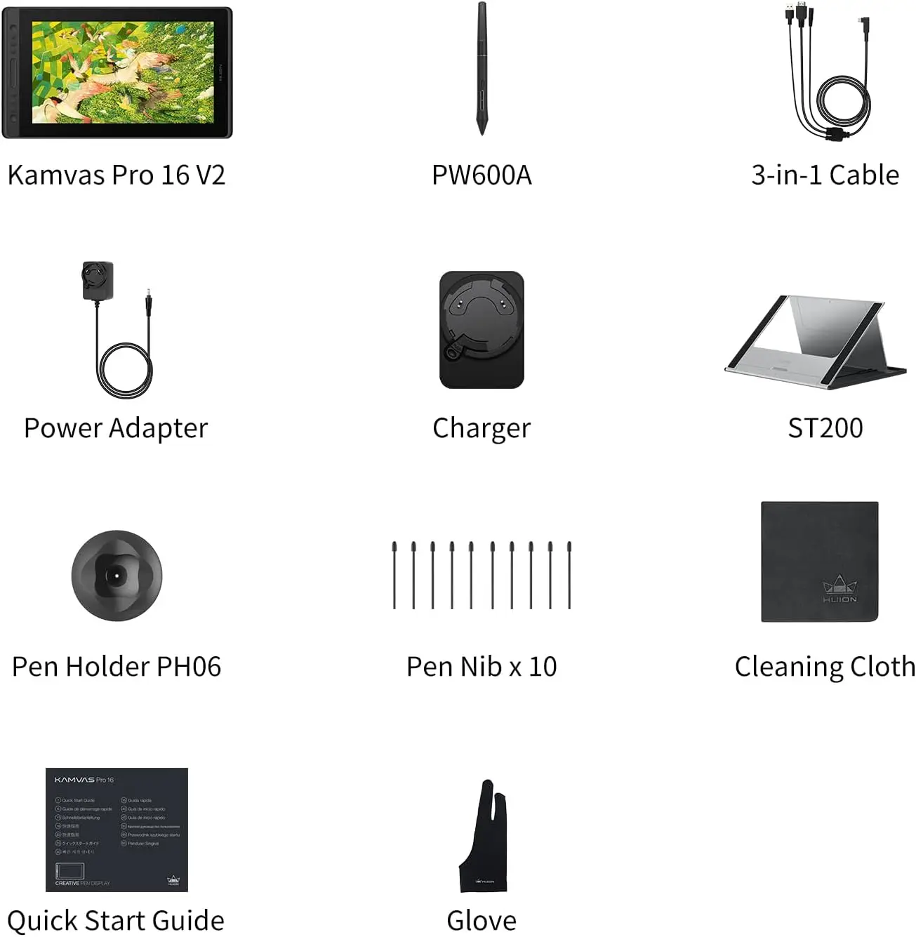 2026 Newest Model HUION Kamvas Pro 16 V2 15.6\