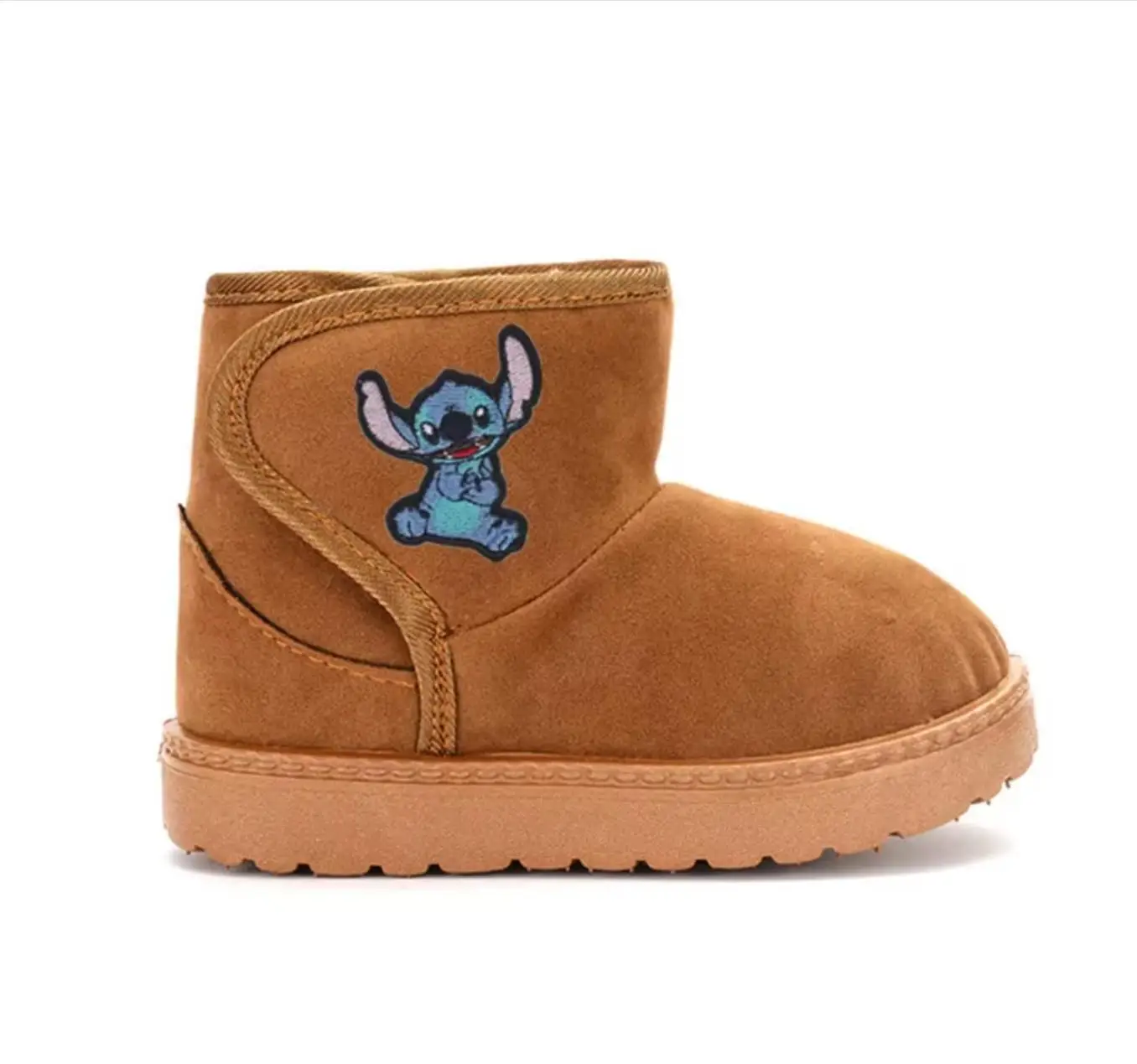 

Disney minnie Winter Warm Thickened Mickey Mouse children Cotton Boots Baby boy girl Boots Rubber Casual Shoes