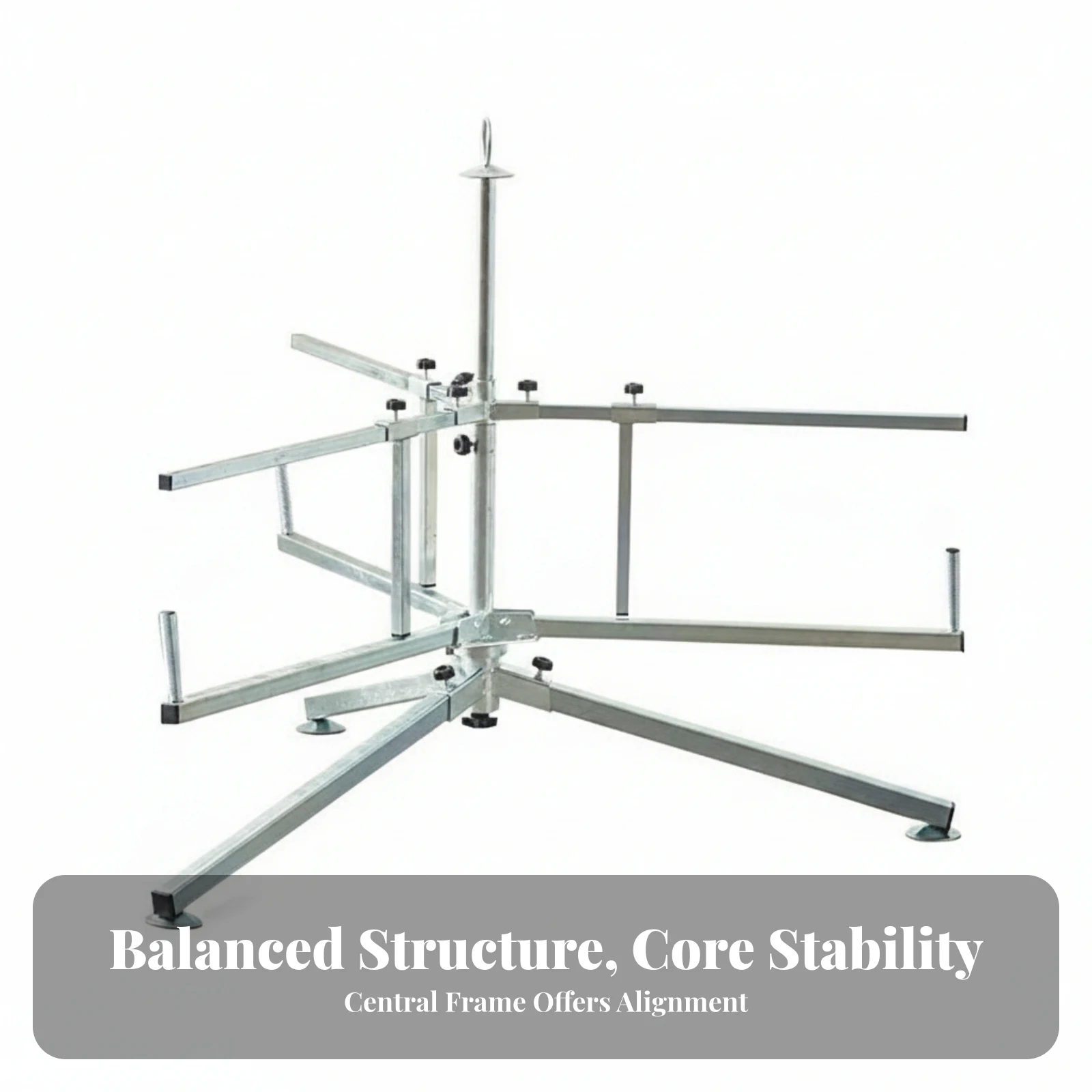 floor-heating-tubing-stand-wide-base-pipe-reel-stand-construction-equipment-adjustable-metal-for-installers