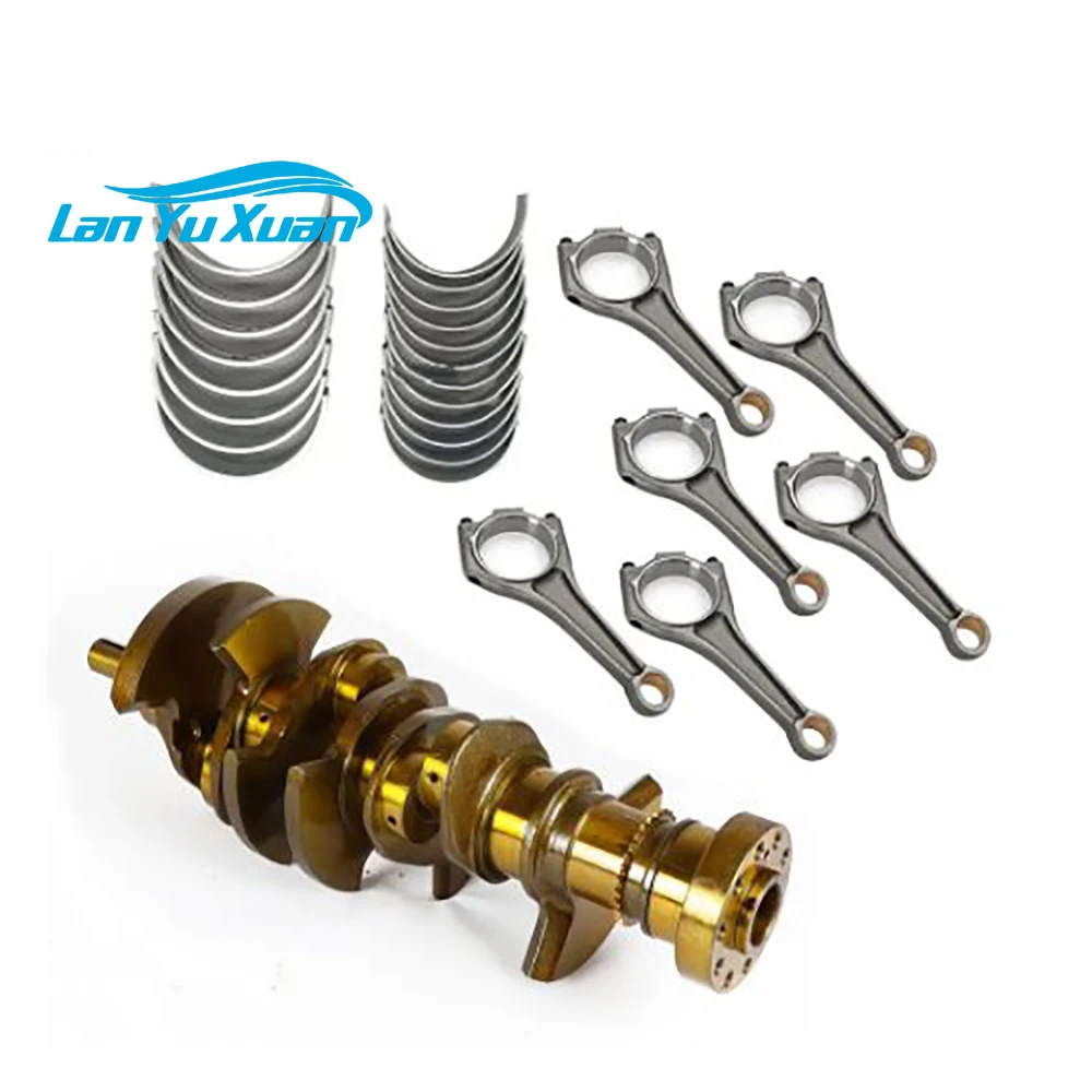 Engine Crankshaft & Connecting Rods & Bearings Set For Jaguar Land Rover Discovery LR4 Range Rover 3.0L AJ126 Car Parts