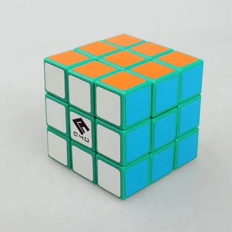 Colorful 3X3 Cube Puzzle 57mm C4U Multi-color 3X3X3 Magice Cue Puzzle and Casual Toy Gift Fidget Toy