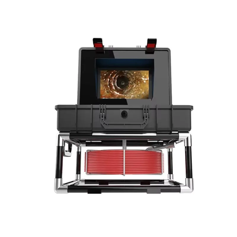 

【Popular】【Popular】Dearsee 10 Inch 1024x600 Pipe Inspection Waterproof 20m Snake