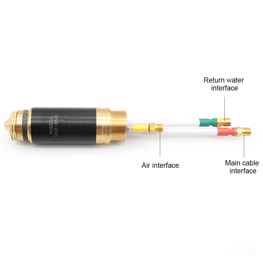 Jiusheng PH-200 Copper Plasma Cutting Torch with Electrode and Nozzle for Efficient Cutting and Welding