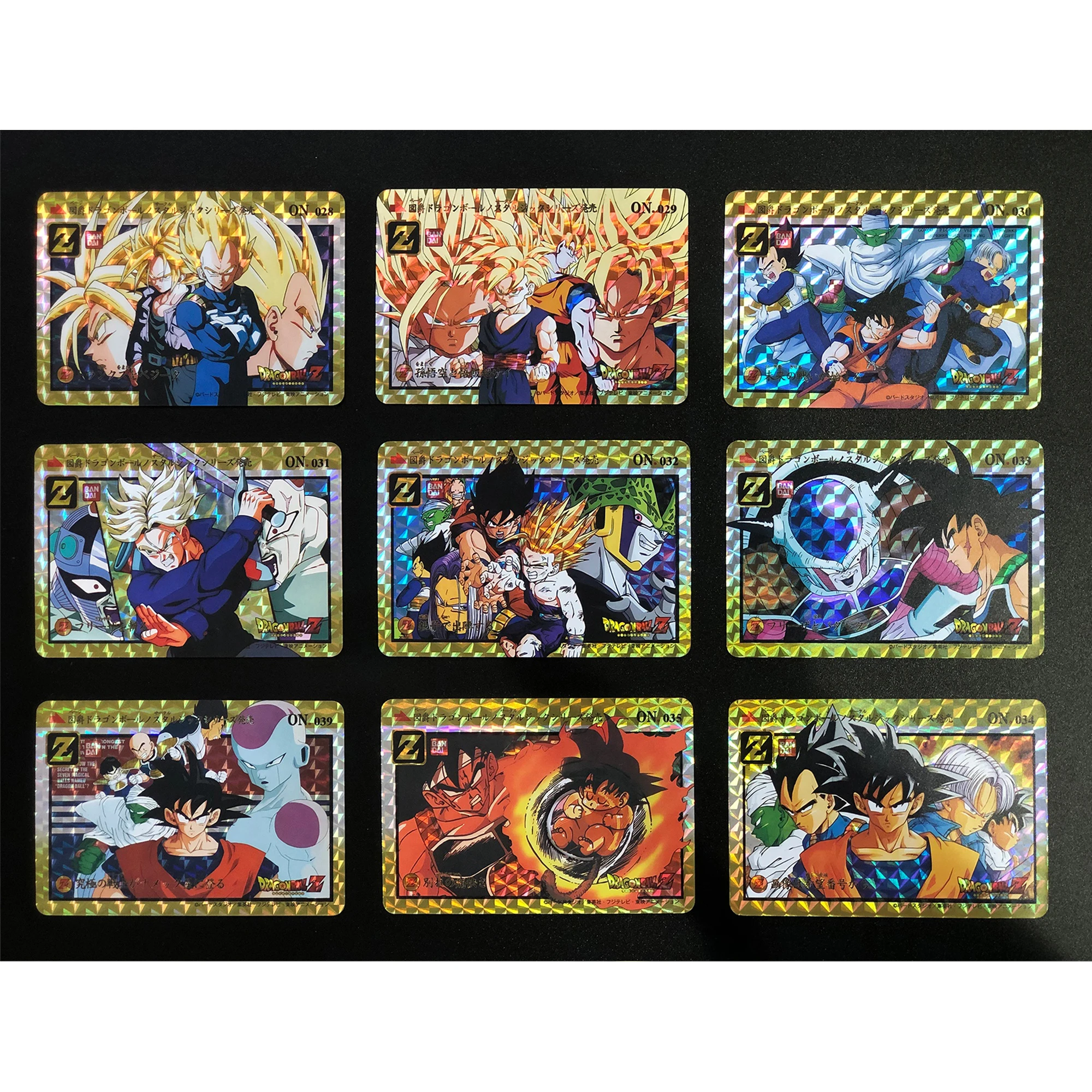 Diy 27Pcs/Set Dragon Ball Flash Card Second Set Super Saiyan Goku Gohan Vegeta Classic Anime Game Collection Cards Gift Toys