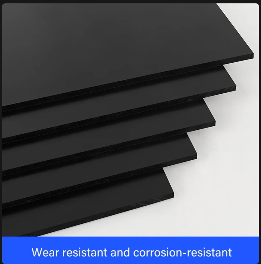 Tavole in resina fenolica con piastra isolata in bachelite elettrica nera spessa 3-20 mm resistenti alla temperatura