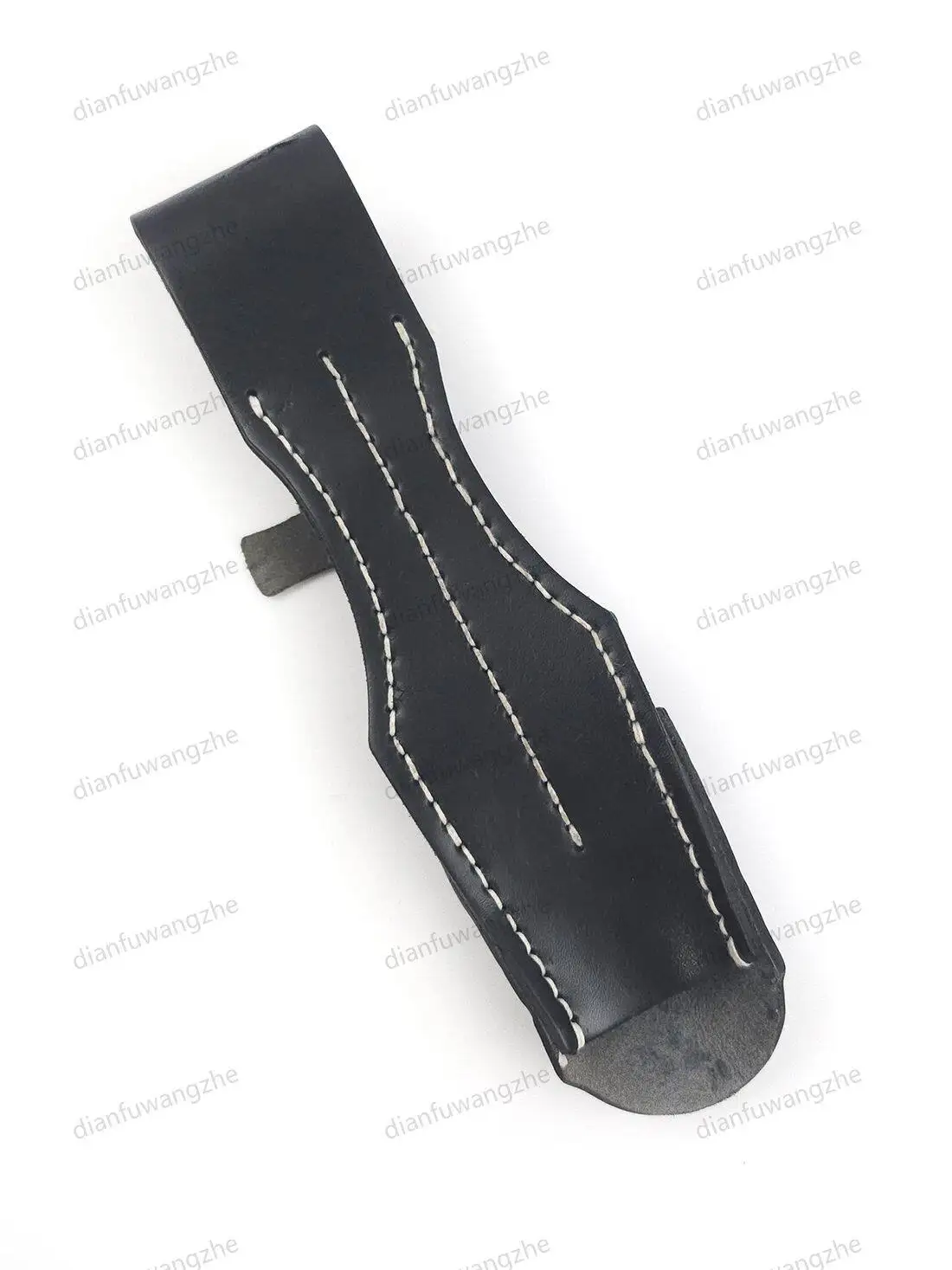 WW2 German 98K Leather Frog Sheath, Full Grain Leather Knife Hanger, Vintage Military Replica for Reenactment Cosplay