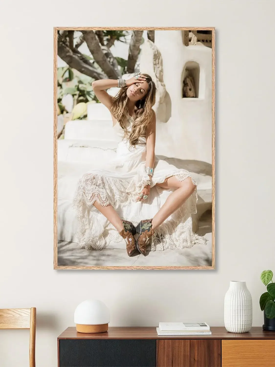 Boho poster imprime arte da parede pintura em tela cartaz para família moderna sala de estar decoração casa