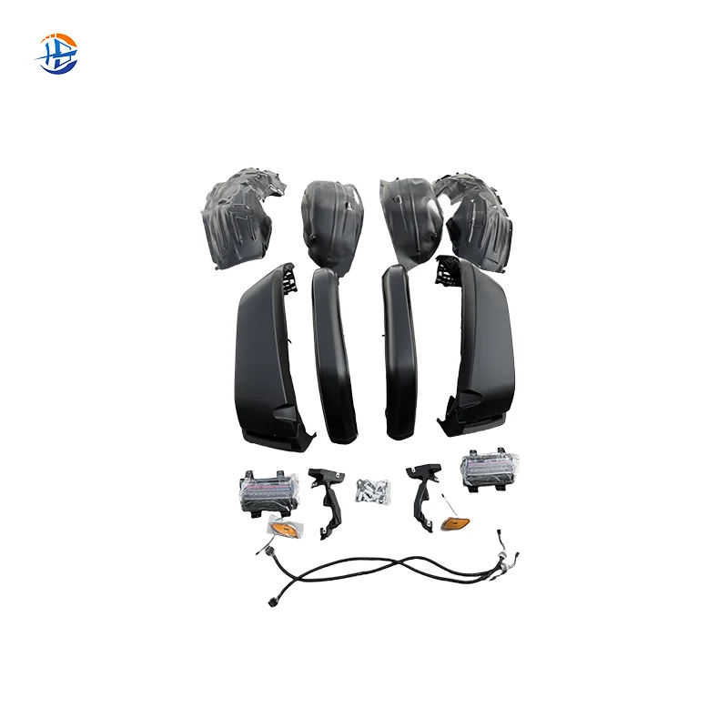 

Hot Selling Product ABS Plastic Modified High Fender With Led Lights for wrangler jl 2018+