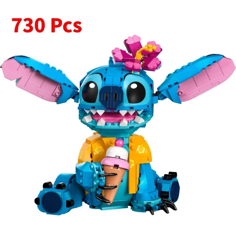 Ideas Experiment 626 Blue Monster 43249 Building Blocks Kit, Buildable Figure With Ice Cream Cone Gifts For Girls and Boys Toys