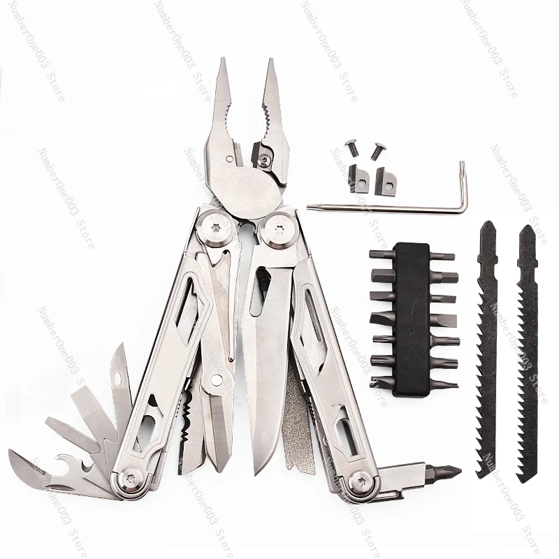 

New Mq23 Multi-Functional Tools Folding Outdoor Tool Pliers Carry Outdoor Equipment