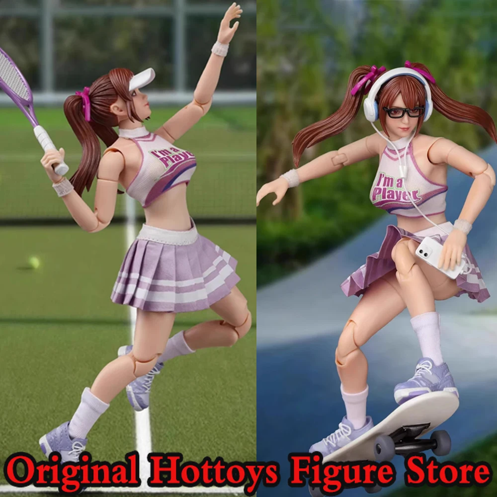 

CFTOYS LT005 1/12 Scale Soldier Double Ponytails Sports Style Girl-Youyou Full Set 6-inches Action Figure Model Doll Gifts