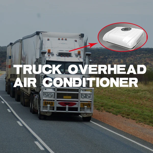 Rv air Condit 12/24 Volt Parking Cooling  Rooftop air Conditioner for caravan Excavator Sleeper Van Cranes Motorhome Etc.