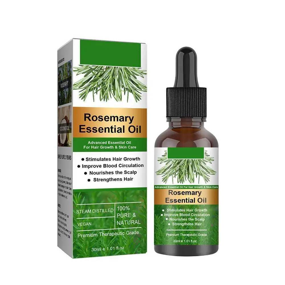 

Rosemary Essentiall Oil Organic Hair Products Scalp Hair Strengthening Oil For Nourish Shiny Hair Care Products