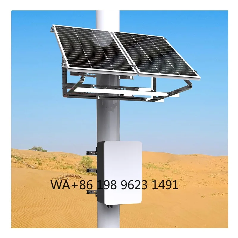 

24V DC CCTV Solar Panel Battery System 5KW Solar Power 800W PWM Lithium Ion Battery