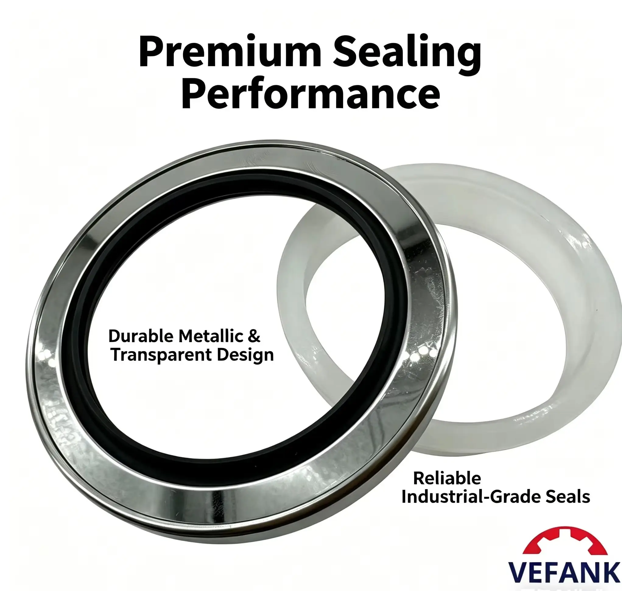 60*80*8 PTFE Lip Oil Seal 09283-60003/09283-60005 with Stainless Steel Housing high temperature resistance