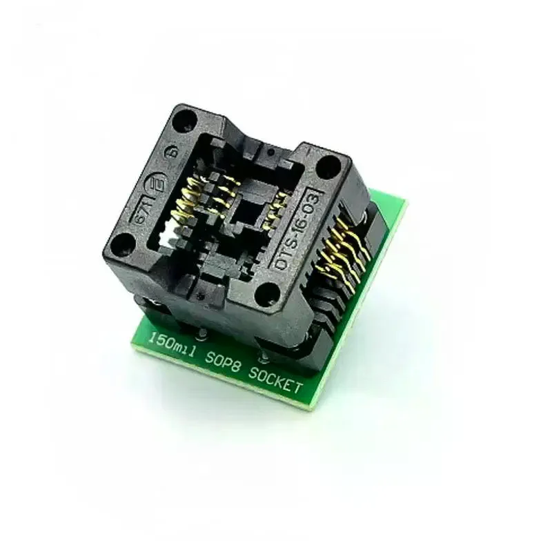1Pcs SOIC8 SOP8 To DIP8 SA602 Gold-plated IC EZ Programmer Adapter Socket Converter Module 150mil 200mil