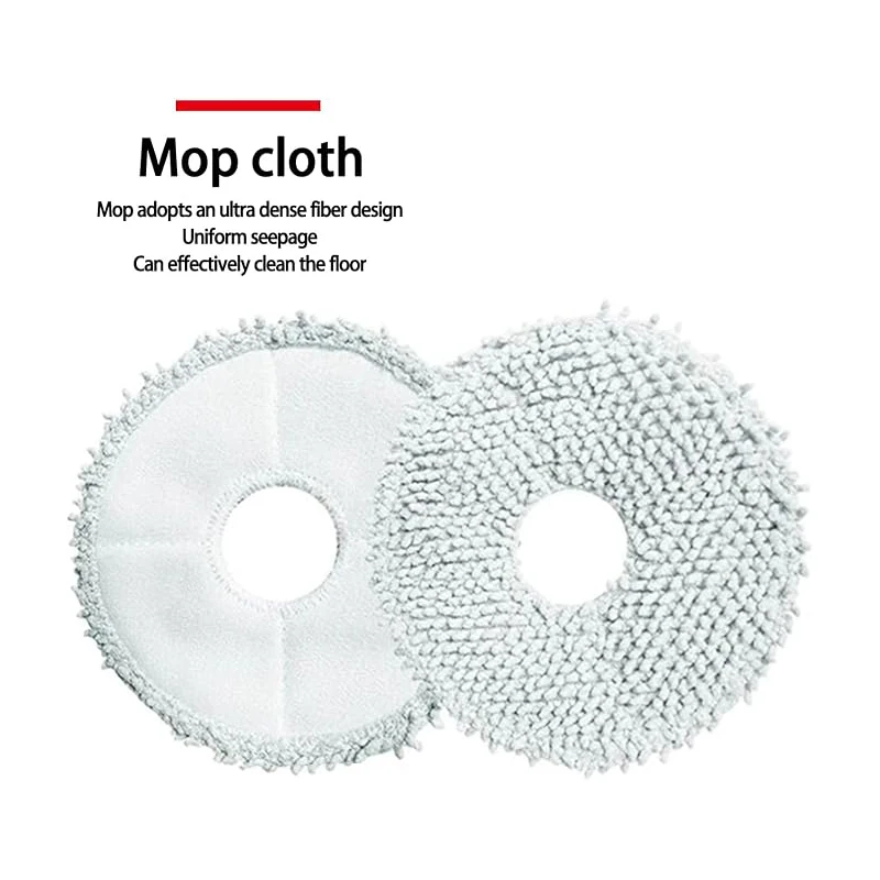 For Xiaomi S10+/S10 Plus B105 Robot Vacuum Cleaner Accessories Main Brush HEPA Filter Side Brush Mop Cloth Replacement Parts view 6