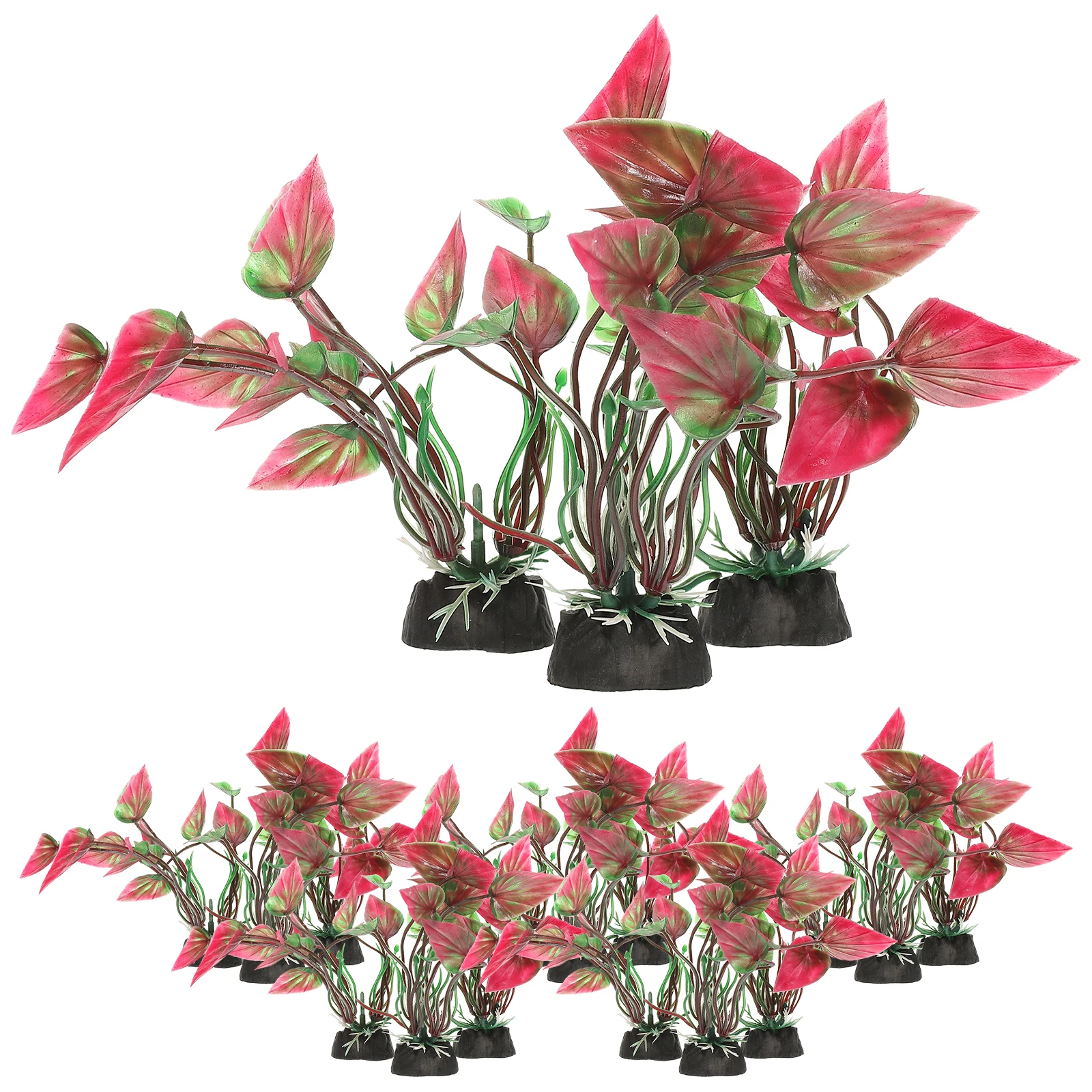 

20pcs Lifelike Fake Water Plants Aquarium Decor Fish Tank Landscaping Supplies Artificial Aquatic Plants Decorative Ornament