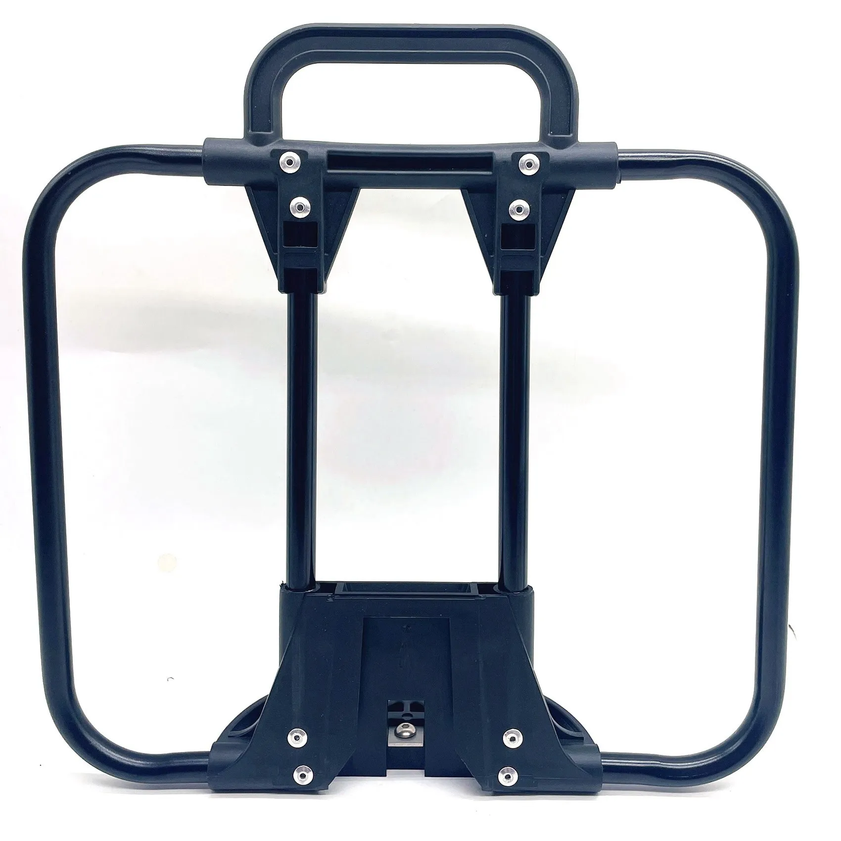 【black huodong】2X 自転車フロントバッグ バックパック スタンドホルダー付き ブロンプトン 3SIXTY 折りたたみ自転車用 バックパックアクセサリー