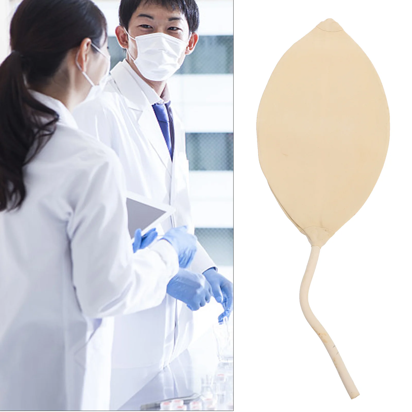 Gas Sample Bladder Sampling Pipe Practical Balloon Pump Rubber Father Soccer Balloons