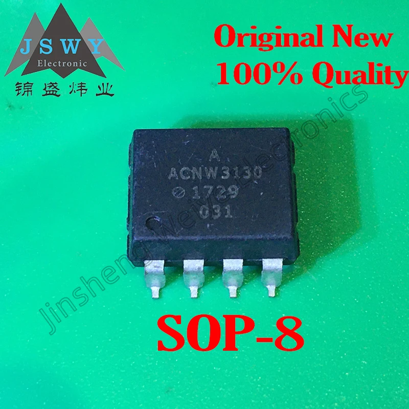 

ACNW261L ACNW3130 ACNW3130-500E ACNW3190-500E SMD SOP-8 Optocoupler Component IC 10PCS Free Shipping Electronics 100% brand new