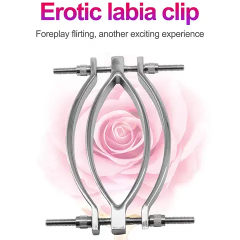 1pc Metal Pussyy Clamp Labia Clamp Vaginal Dilator sexx Toys for Women Adult Games for Women sexx Products for Couples