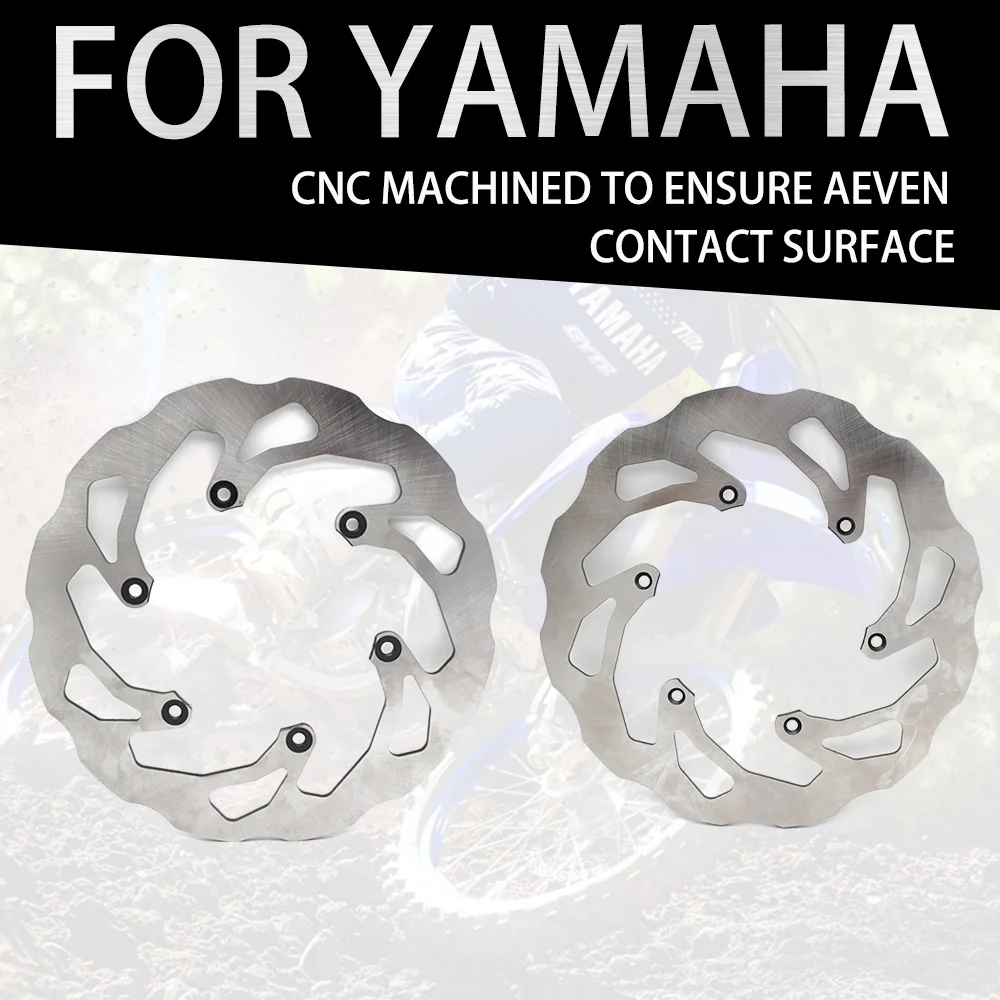 For YAMAHA YZ125 YZ250 Motorcycle Front Rear Brake Disc Rotor WR250F WR450F YZ250F  YZ450F  WR426F  YZ426F YZ250X YZ250FX