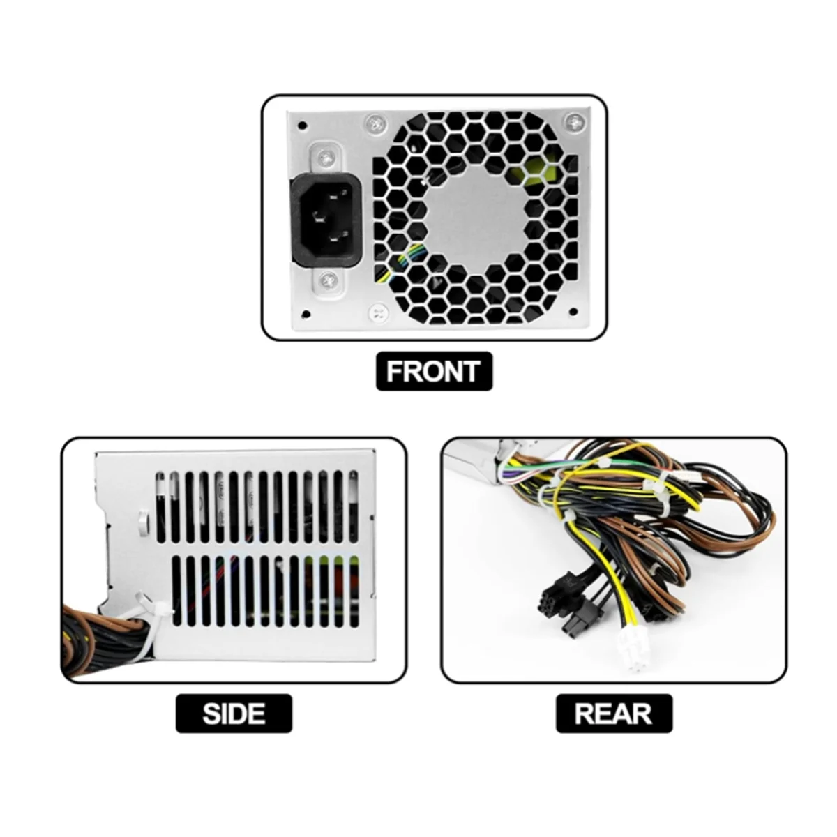【Flash e Oferta!】 {Fonte de alimentação para HP 800 G4 G5 G6 550W Fonte de alimentação substituível L75200-001 L75200-004 L77487-001 Pa-5551-1HA