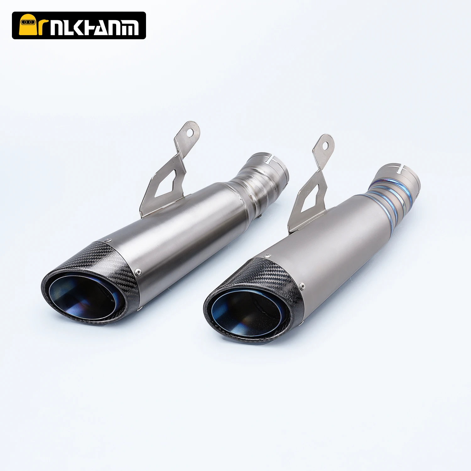 Motorcycle Exhaust Escape System SC titanium alloy Modify Link Pipe Muffler Silencer Slip On For BMW S1000RR S1000R 2019-2024