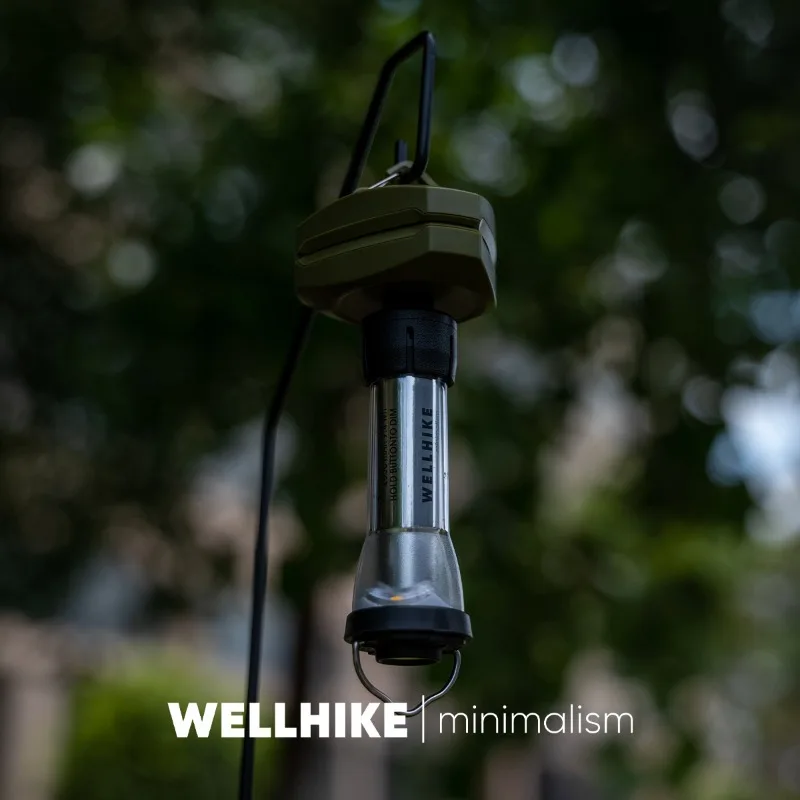 في الهواء الطلق التخييم المظلة خيمة مركبة محمولة المثبت التخييم مصباح متعدد الوظائف المغناطيسي هوك المظلة كوب شفط معلق