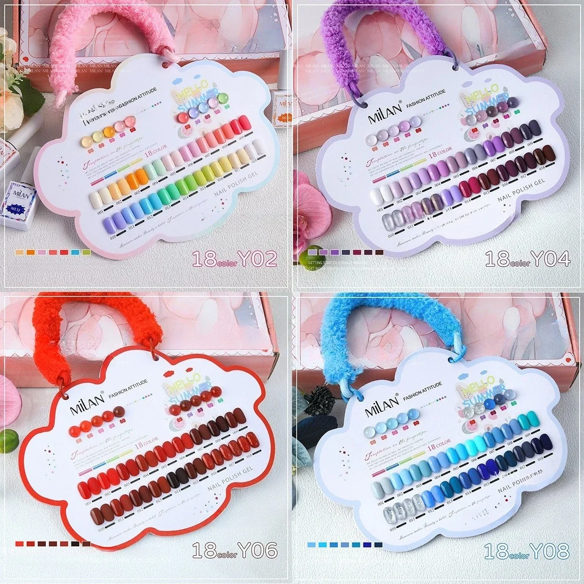 18 قطعة جيل للأظافر مجموعة طلاء الأظافر هيما الحرة جميع المواسم الأظافر طويلة الأمد نقع قبالة الورنيش عدة ل مانيكير لتقوم بها بنفسك UV/LED جل Desgin #3