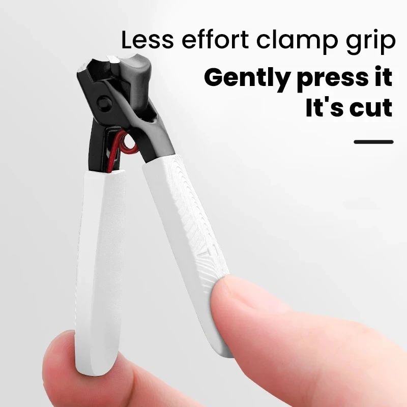 Anti-splash Nail Clipper Stainless Steel Large Opening Nail Clippers Toe Cutter Trimmer Scissor Manicure Household Pedicure Tool