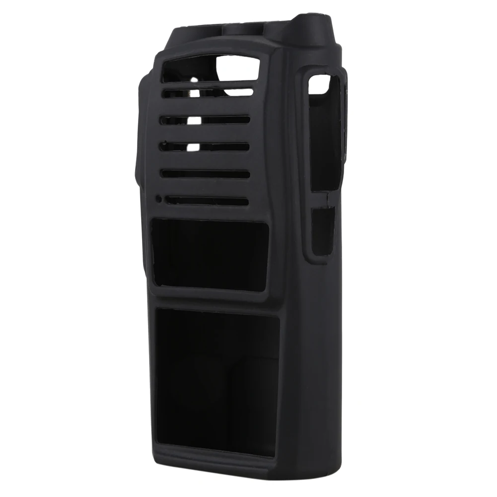 

UV-82 Rubber Case UV82 Walkie Talkie Black Silicone Cover Dustproof Wear Resistant Black Baofeng Radio Case Accessories