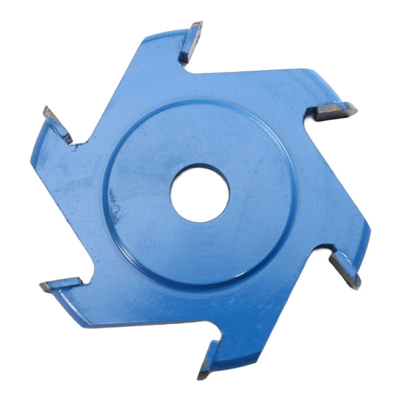 A76K Hexagonal Scraper 100Mm Angle Grinder Flat Knife Wood Carving Grinding Milling Cutter Wood Carving Scraper Tool