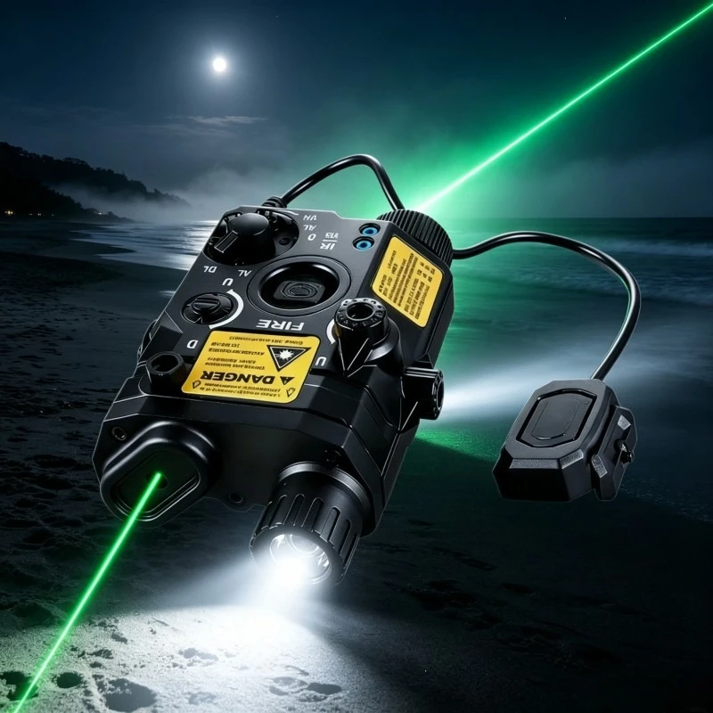 Elegant Wear‑Tolerant Alloy Accessories Flashlight with Control Cable for Long‑Term Service