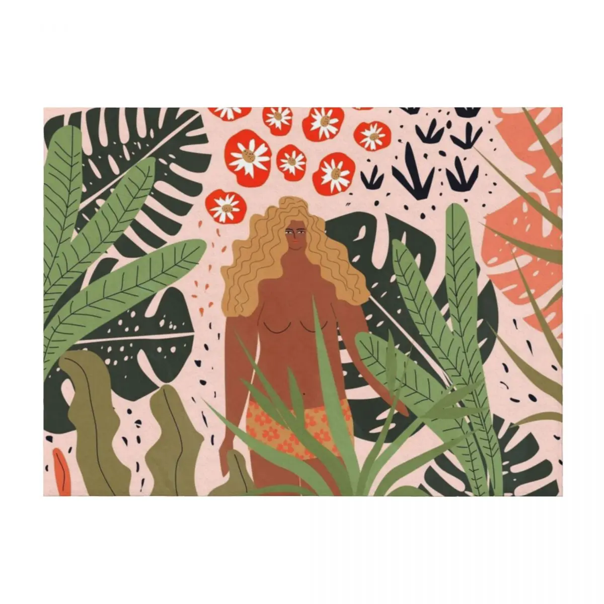 

Plant Lady Throw Blanket Heavy valentine gift ideas Blankets Sofas Of Decoration Luxury Throw Blankets