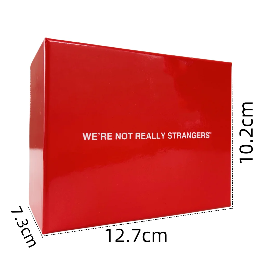 WE'RE NOT REALLY STRANGERS - an Interactive Adult Card Game Family Couples Friendship Edition - A Best Friend Cards