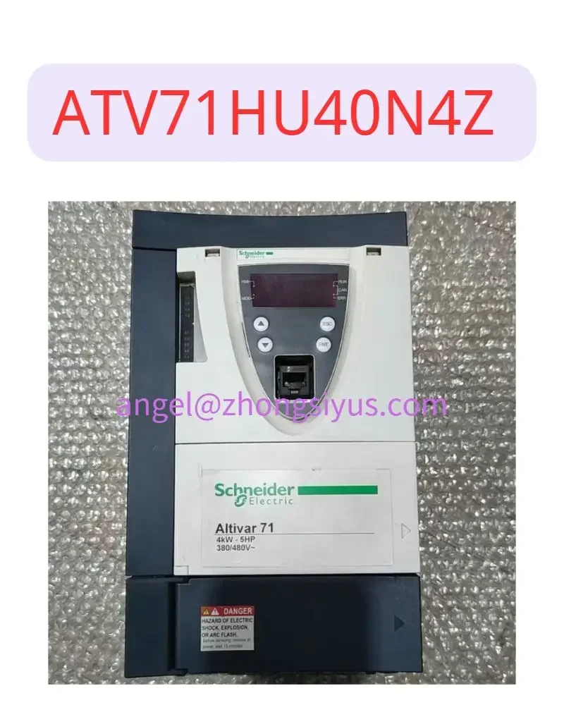 

ATV71HU40N4Z Used Frequency converters ATV71 4kW 3P 380VAC，in stock