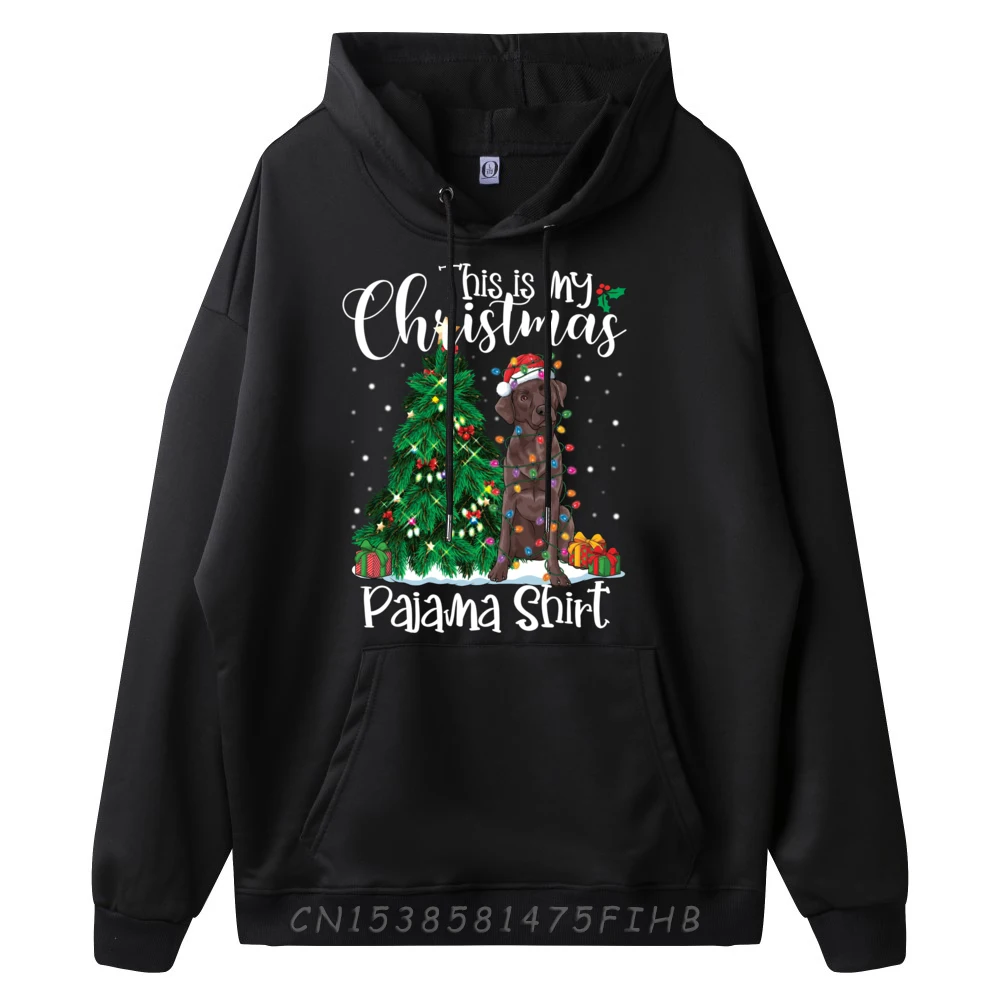 Funny Christmas Chocolate Lab Labrador Pajama Dog Lover Xmas Mens Clothing Plus Size Woman Oversize Man Chinese Style