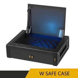 W SAFE CASE,TYPE-C Power Supply, Dual Anti-theft Design, ECC-256 Encryption Algorithm, Independent Secure Logistics System