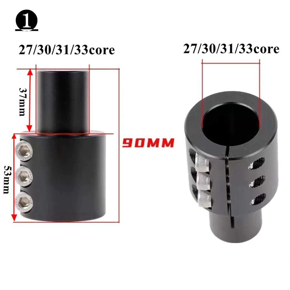 Motorcycle Front Shock Absorber Heighten Increaser Extender 27-33core For Niu Ninebot E-bike Scooter Shock Height Raise Fitting