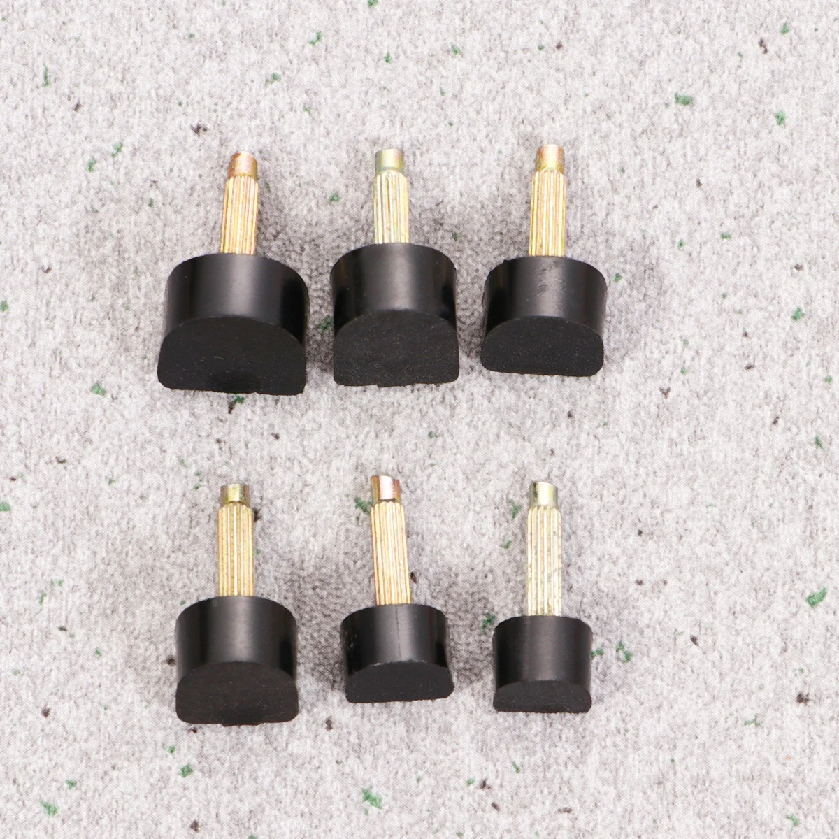 

12 Pairs 5 Sizes Heel Tips Replacement Shoe Spike Caps Wear-Resisting Anti-Slip High Heel Repair Accessories Comfort Walking