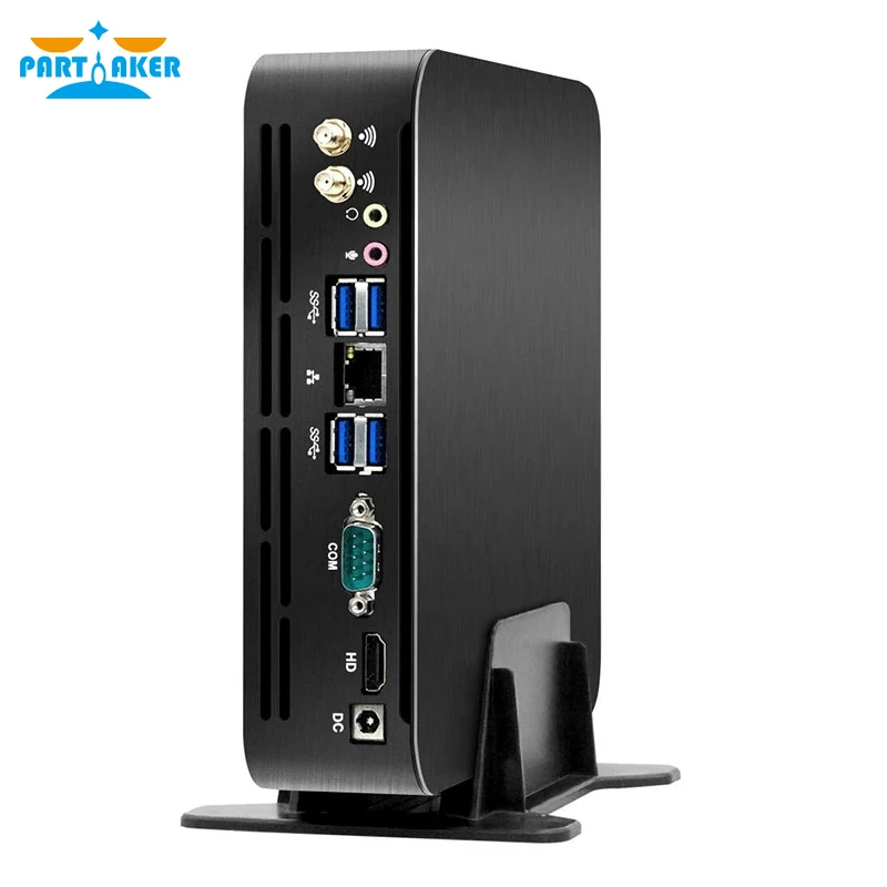 Partaker Intel Core i7 8700 i5 8500 i3 8100 Gaming Mini PC Win10 Desktop Computer Gaming PC Nettop Barebone HTPC UHD 630 WIFI