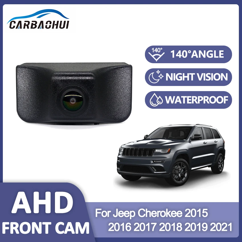 

CCD Car Front View Parking Night Vision Positive Waterproof Logo Camera For Jeep Cherokee 2015 2016 2017 2018 2019 2021