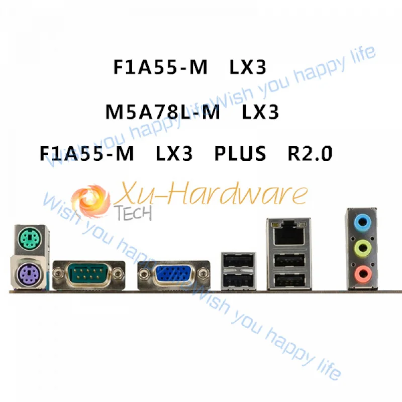 L... NEW IO I/O SHIELD back plate BLENDE BRACKET for ASUS M5A78L-M LX3 F1A55-M LX3