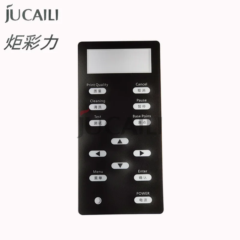 JCL Hoson 12buttons key board cover for Epson XP600/DX5/DX7/4720/I3200 Printhead for Xuli Allwin Human Zhongye Printer